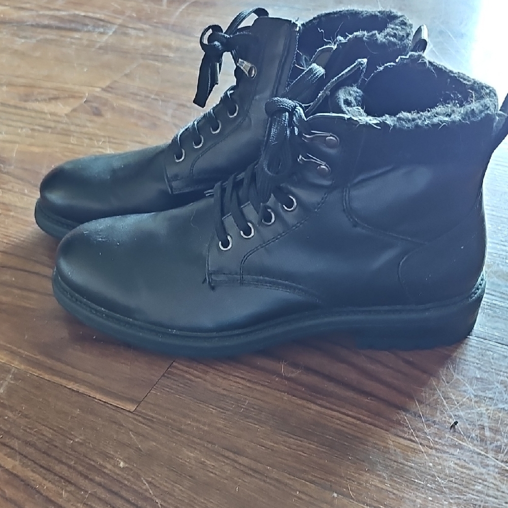 Call It Spring Black Boots Sleek Design